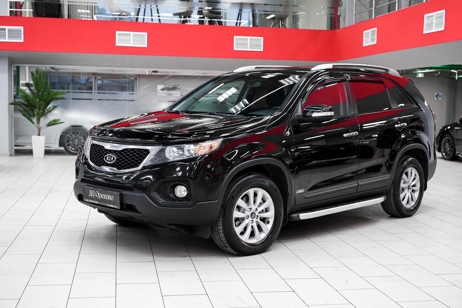 Kia Sorento 2012, черный, ДЦ Орехово