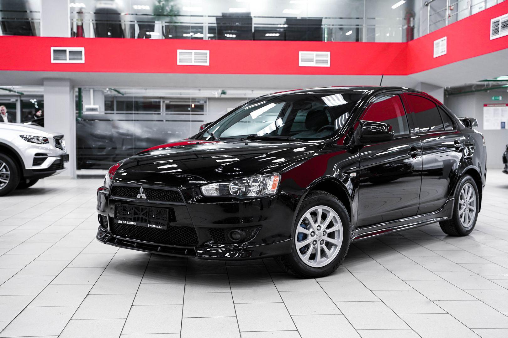 Mitsubishi Lancer 2008, черный, ДЦ Орехово