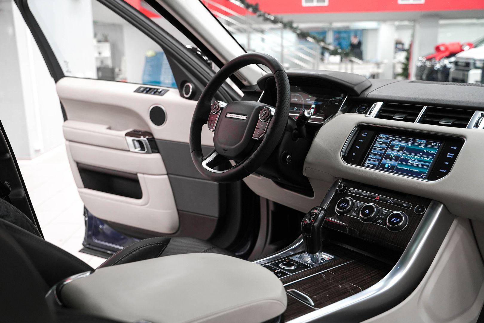 Land Rover Range Rover Sport 2014, синий, ДЦ Орехово