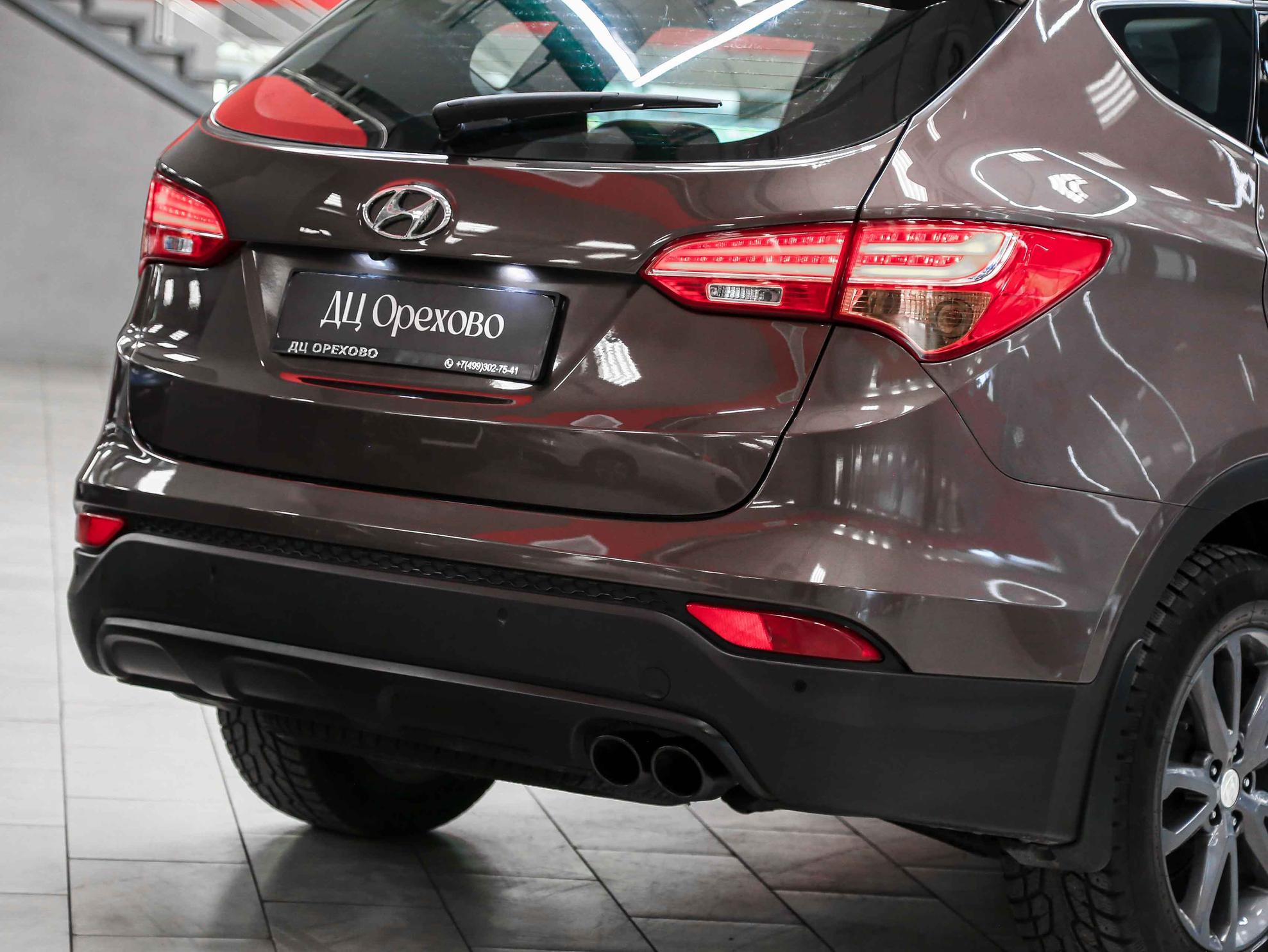 Hyundai Santa Fe 2013, коричневый, ДЦ Орехово