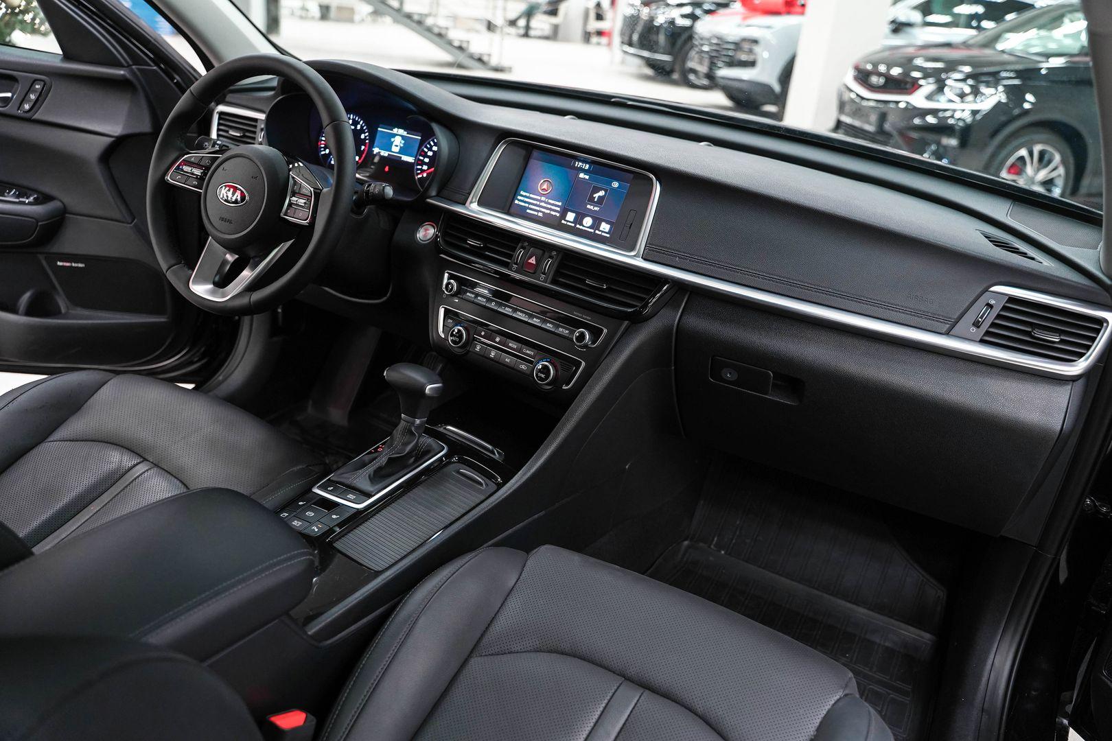 Kia Optima 2019, черный, ДЦ Орехово