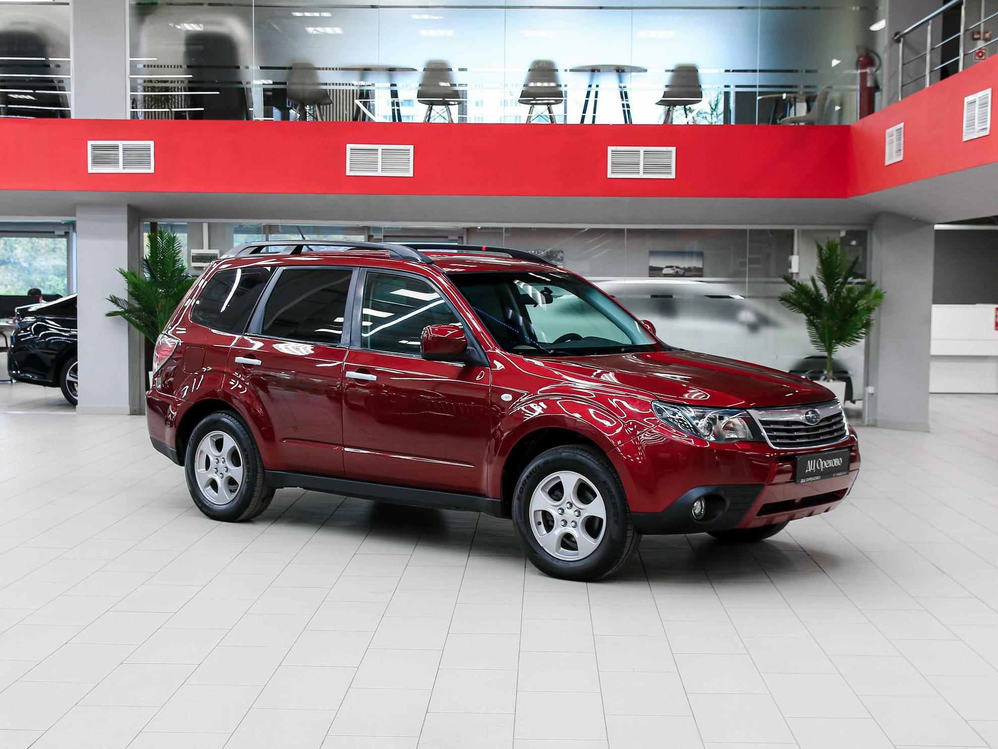 Subaru Forester 2008, красный, ДЦ Орехово