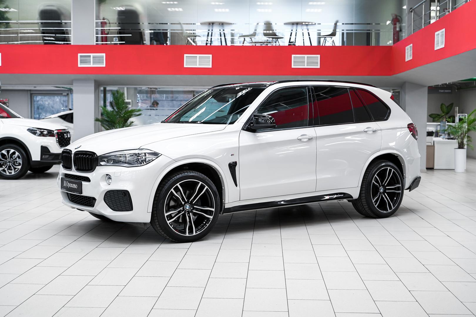 BMW X5 2015, белый, ДЦ Орехово