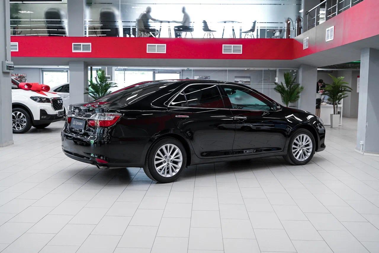 Toyota Camry 2015, черный, ДЦ Орехово