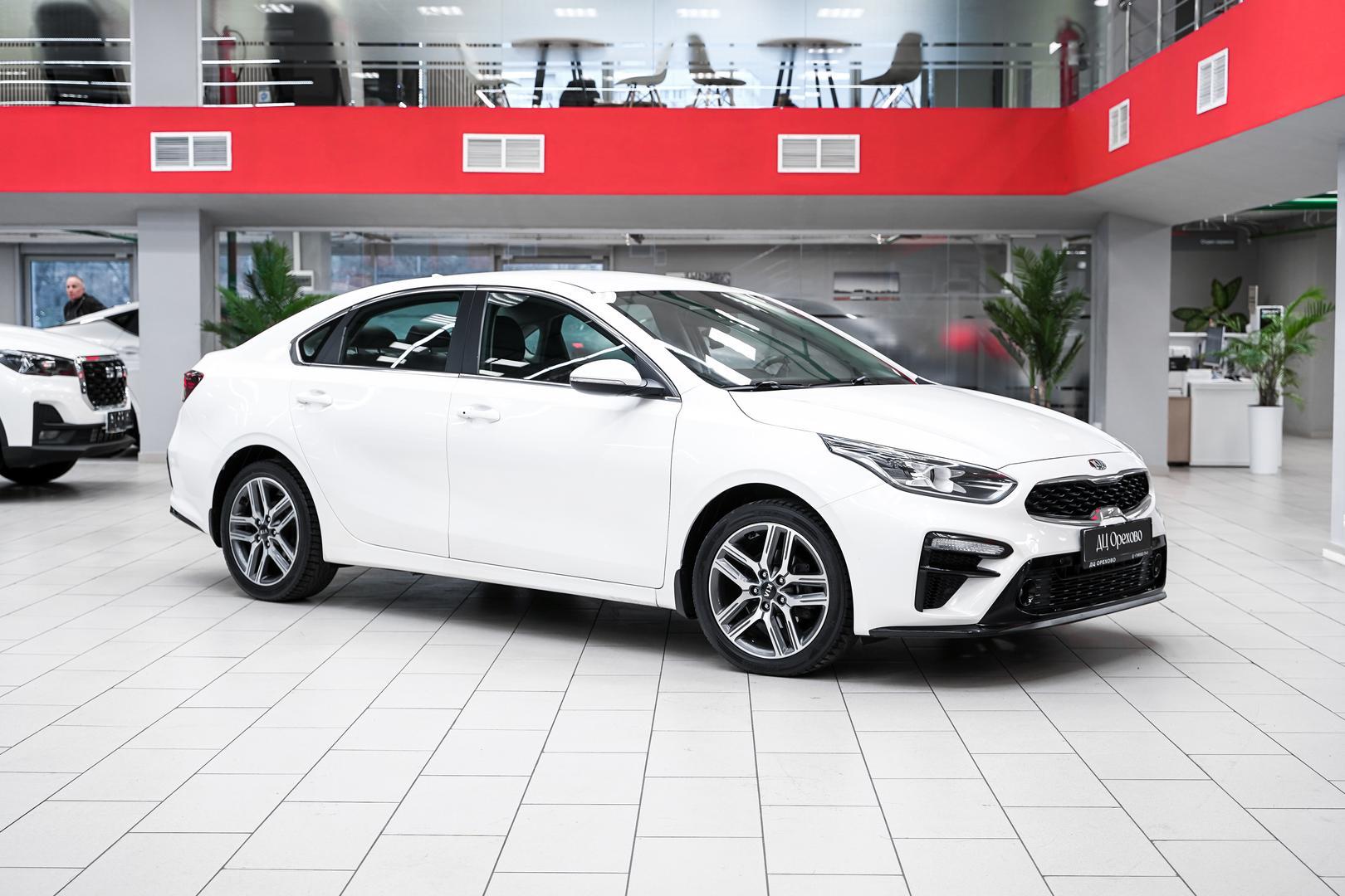 Kia Cerato 2018, белый, ДЦ Орехово