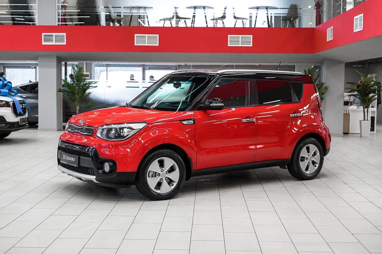 Kia Soul 2018, красный, ДЦ Орехово