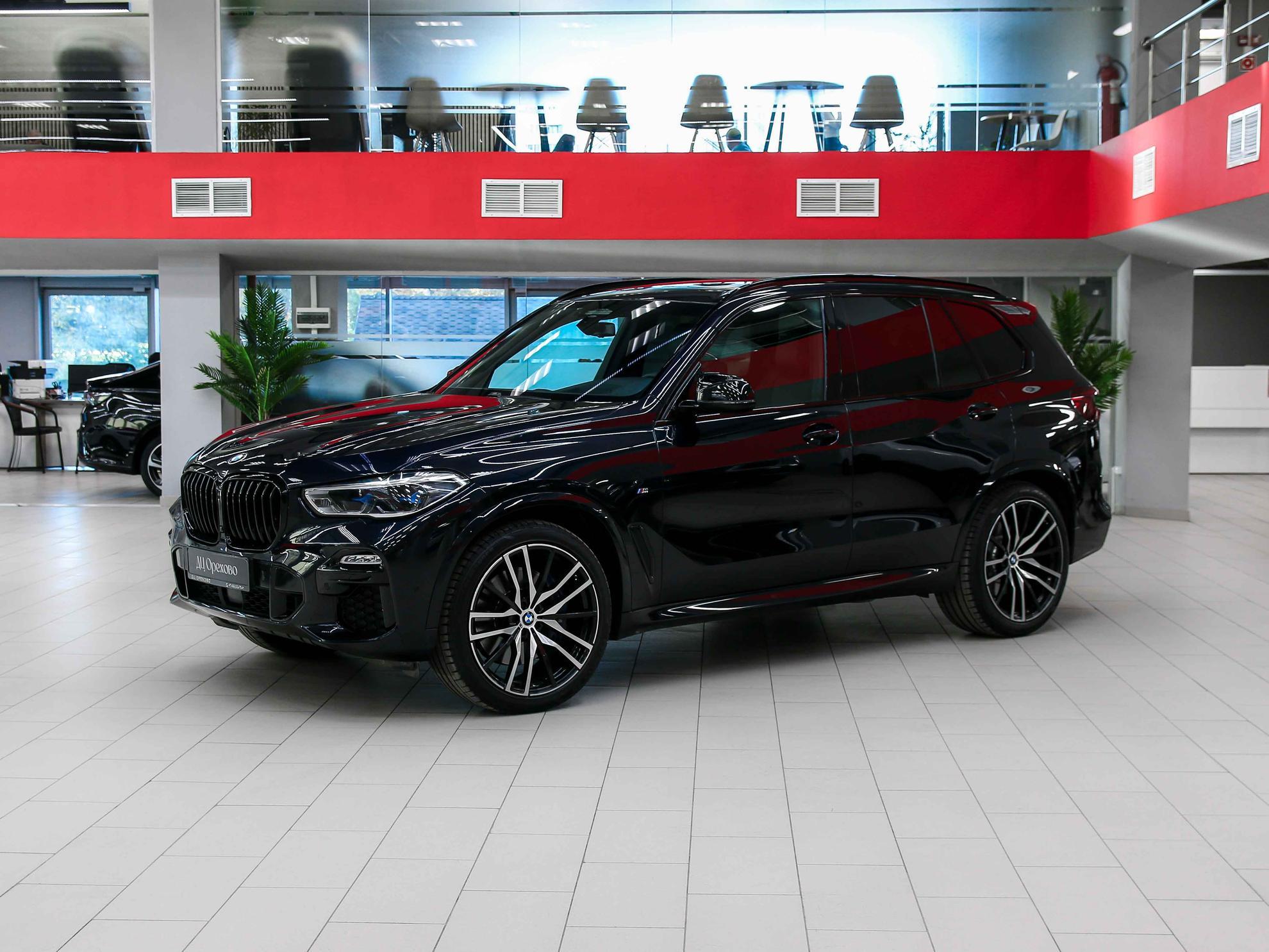 BMW X5 2020, черный, ДЦ Орехово