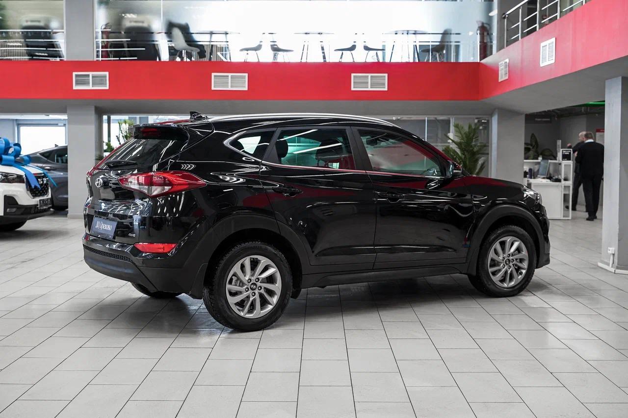 Hyundai Tucson 2017, черный, ДЦ Орехово