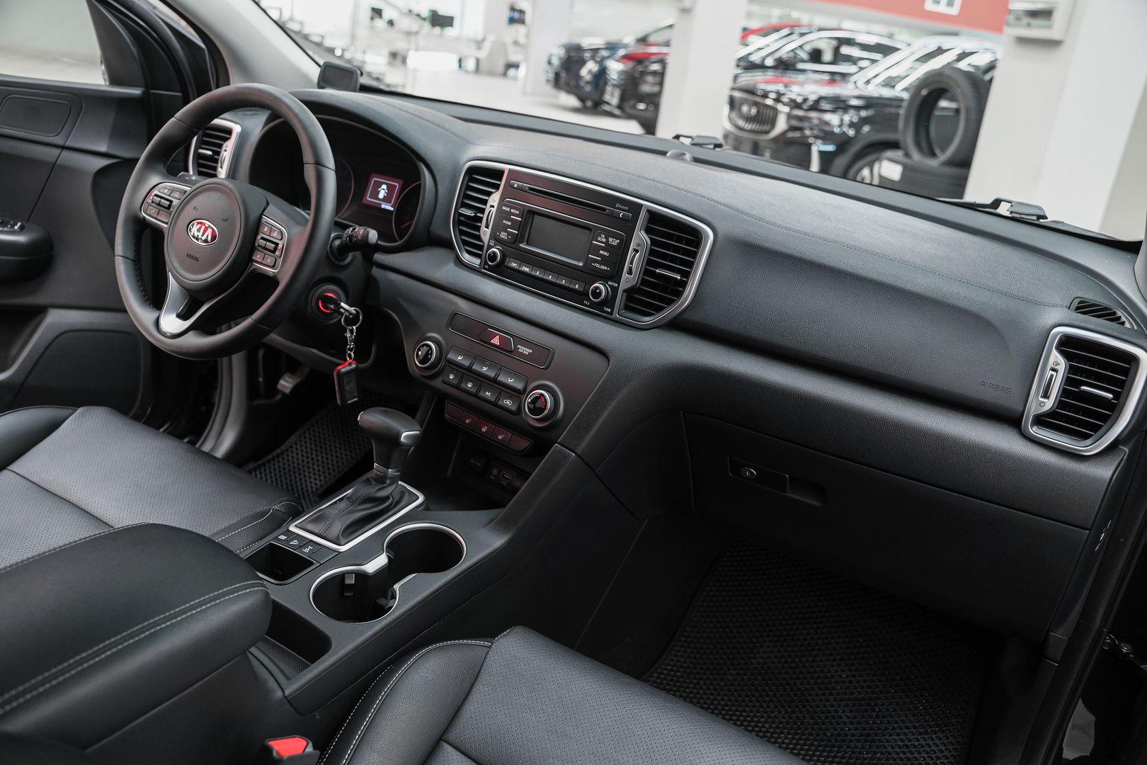Kia Sportage 2016, черный, ДЦ Орехово