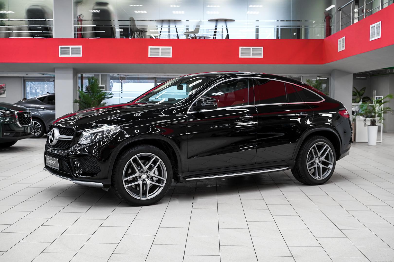 Mercedes-Benz GLE Coupe 2017, черный, ДЦ Орехово