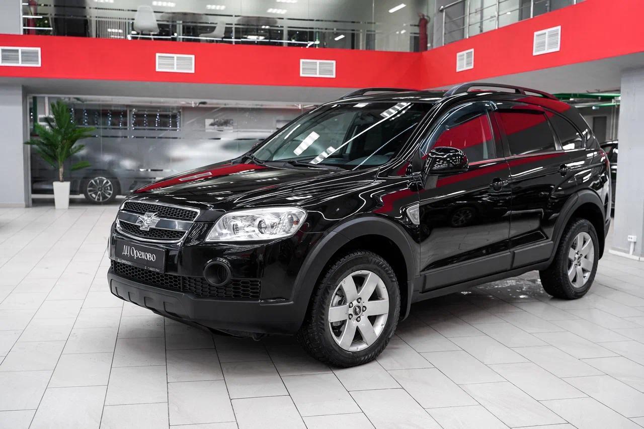 Chevrolet Captiva 2008, черный, ДЦ Орехово