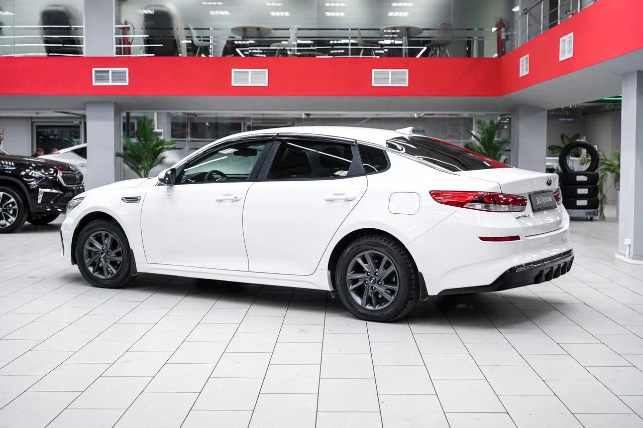 Kia Optima 2018, белый, ДЦ Орехово