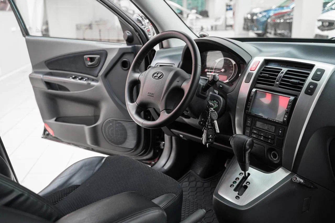 Hyundai Tucson 2008, черный, ДЦ Орехово