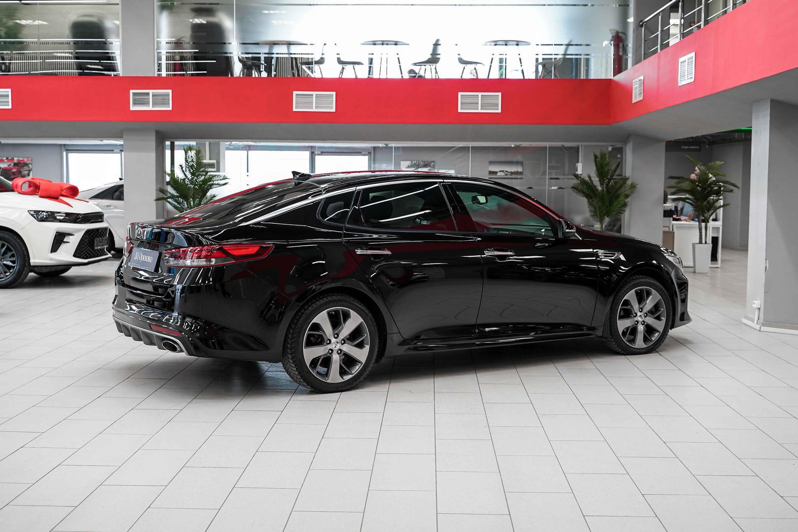 Kia Optima 2018, черный, ДЦ Орехово