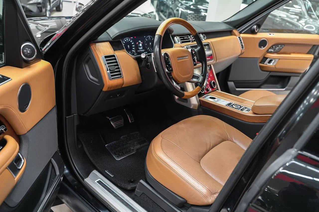 Land Rover Range Rover 2019, черный, ДЦ Орехово
