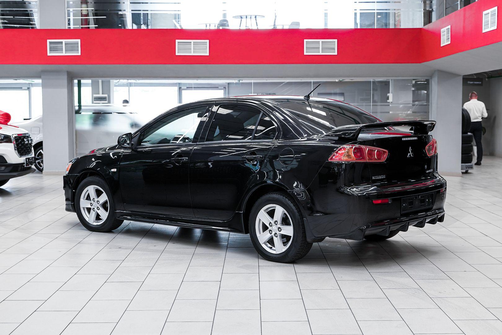 Mitsubishi Lancer 2008, черный, ДЦ Орехово