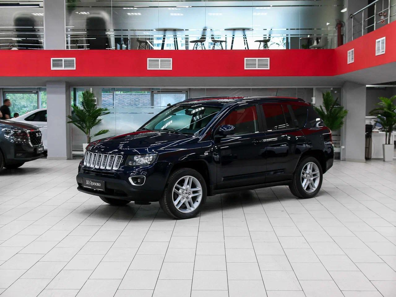 Jeep Compass 2013, синий, ДЦ Орехово
