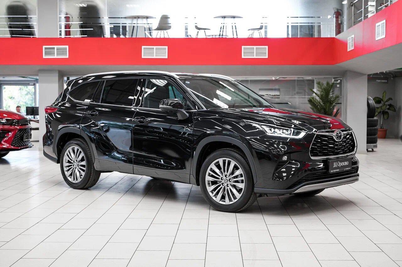 Toyota Highlander 2025, черный, ДЦ Орехово