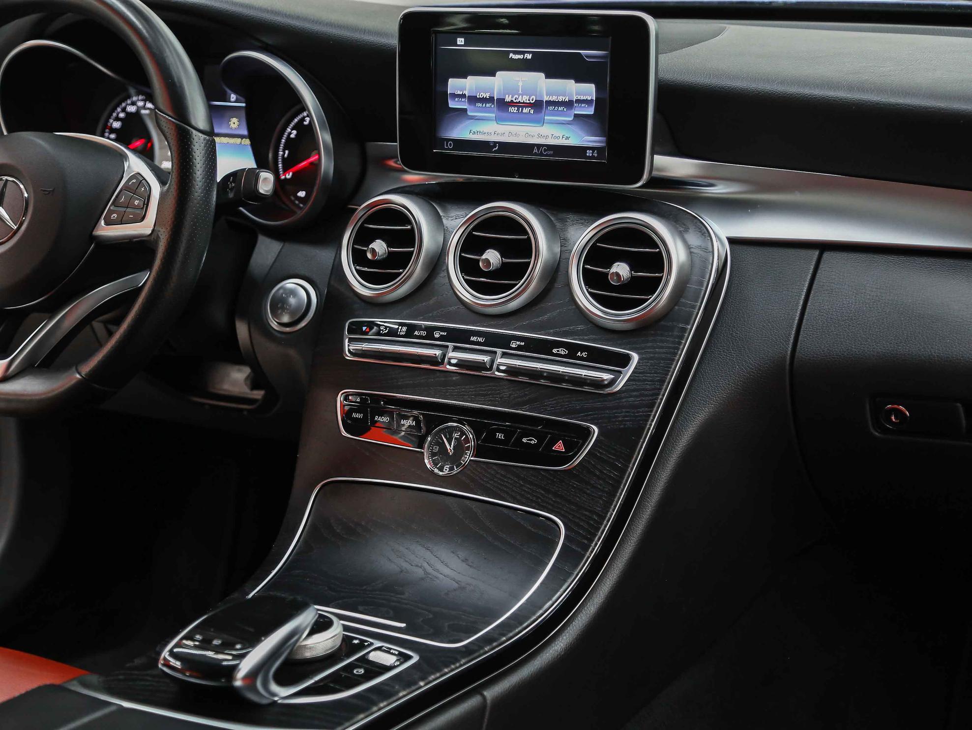 Mercedes-Benz C-Класс 2016, синий, ДЦ Орехово