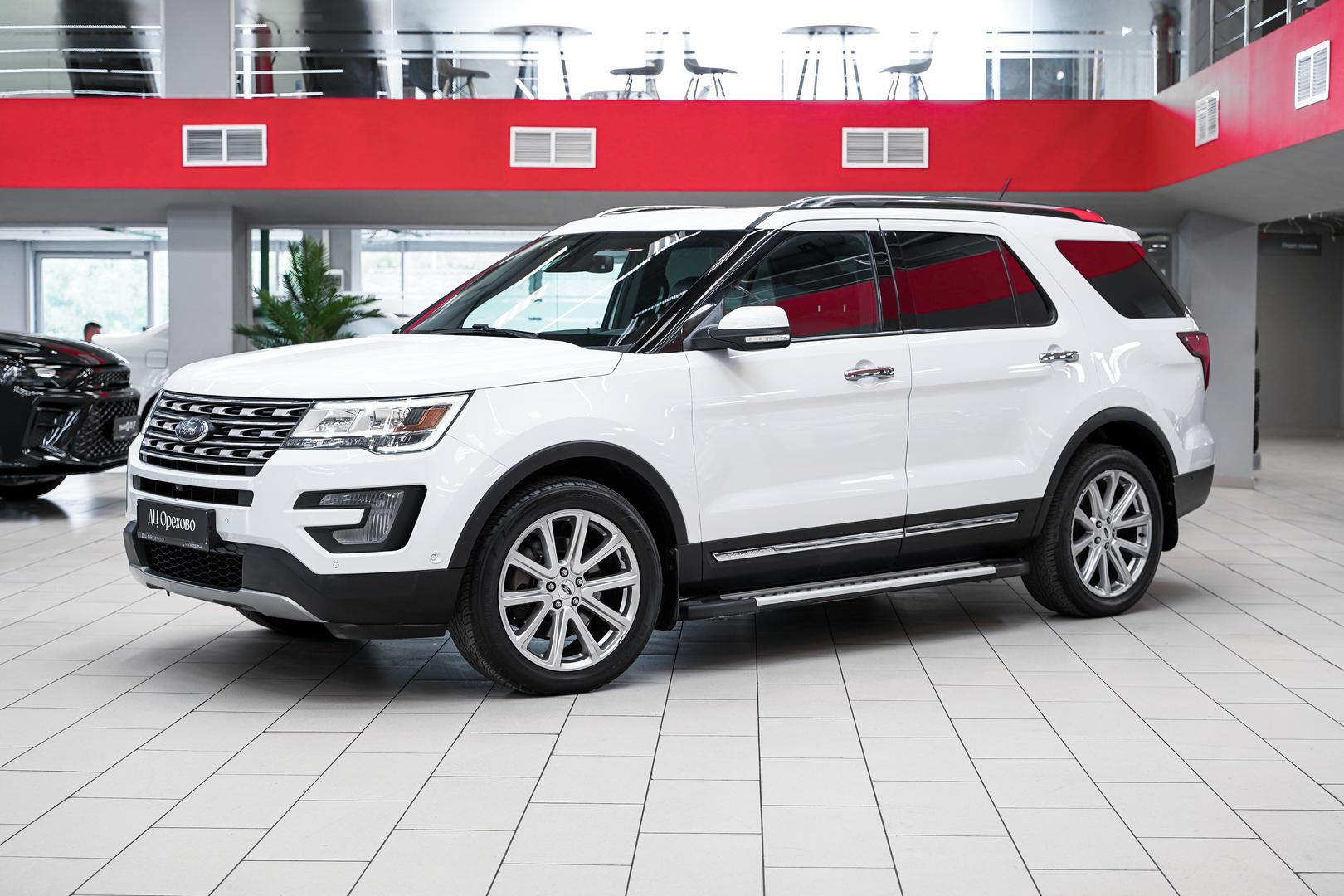 Ford Explorer 2017, белый, ДЦ Орехово