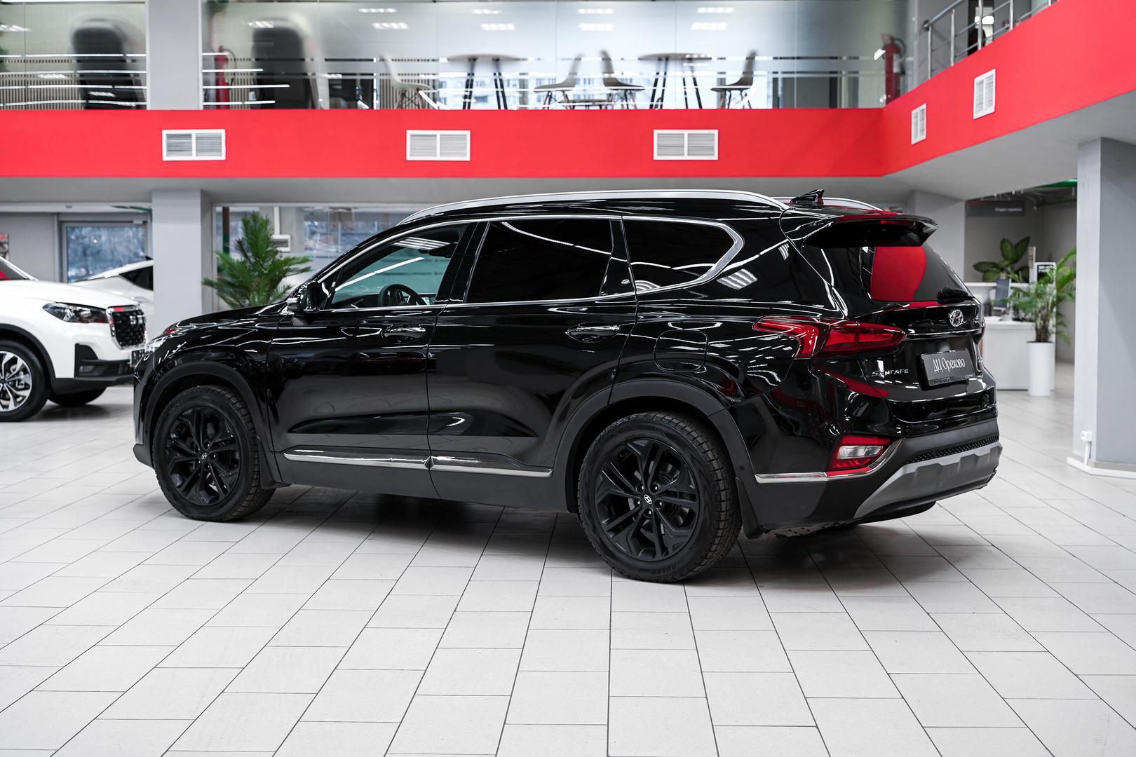 Hyundai Santa Fe 2019, черный, ДЦ Орехово