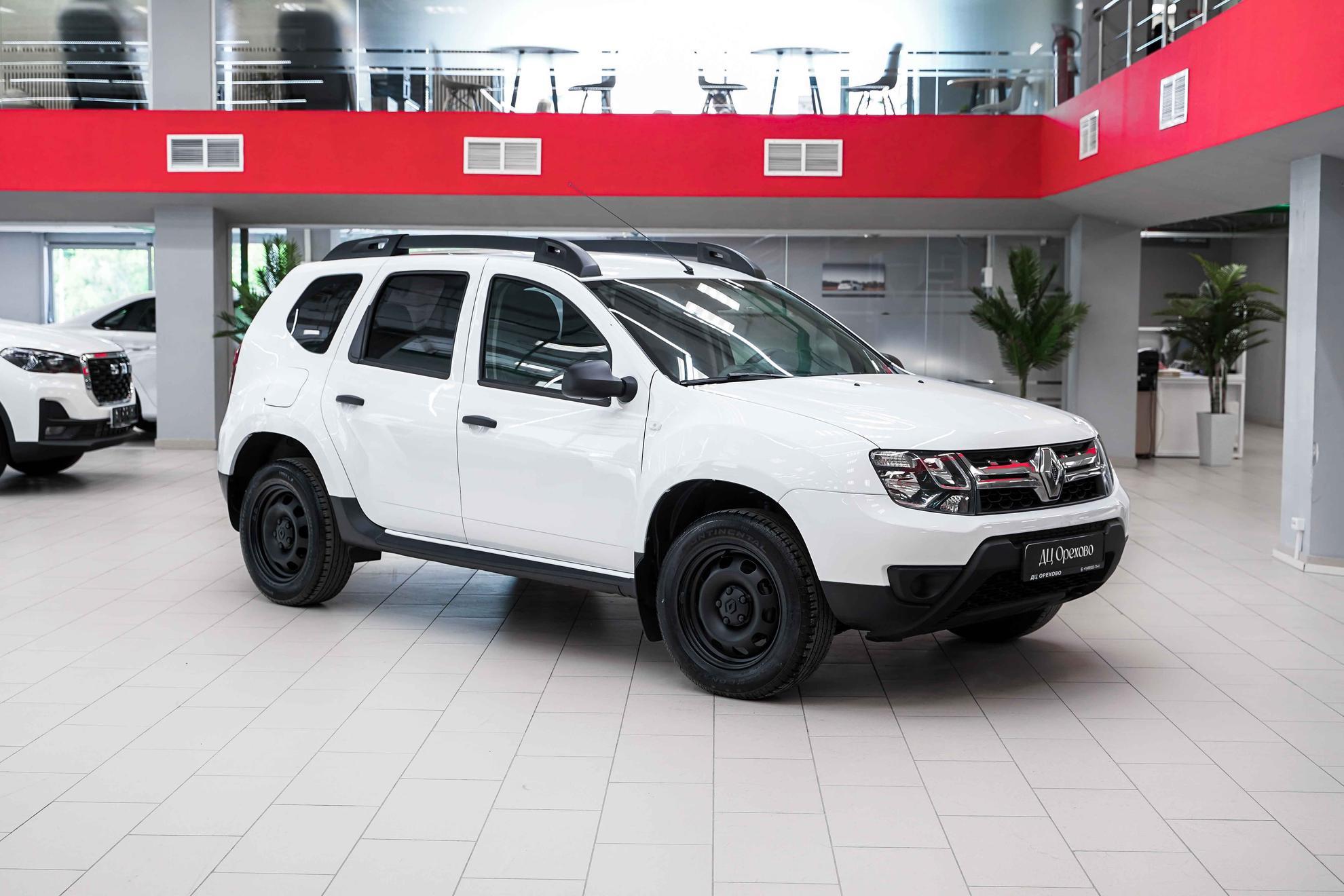Renault Duster 2018, белый, ДЦ Орехово