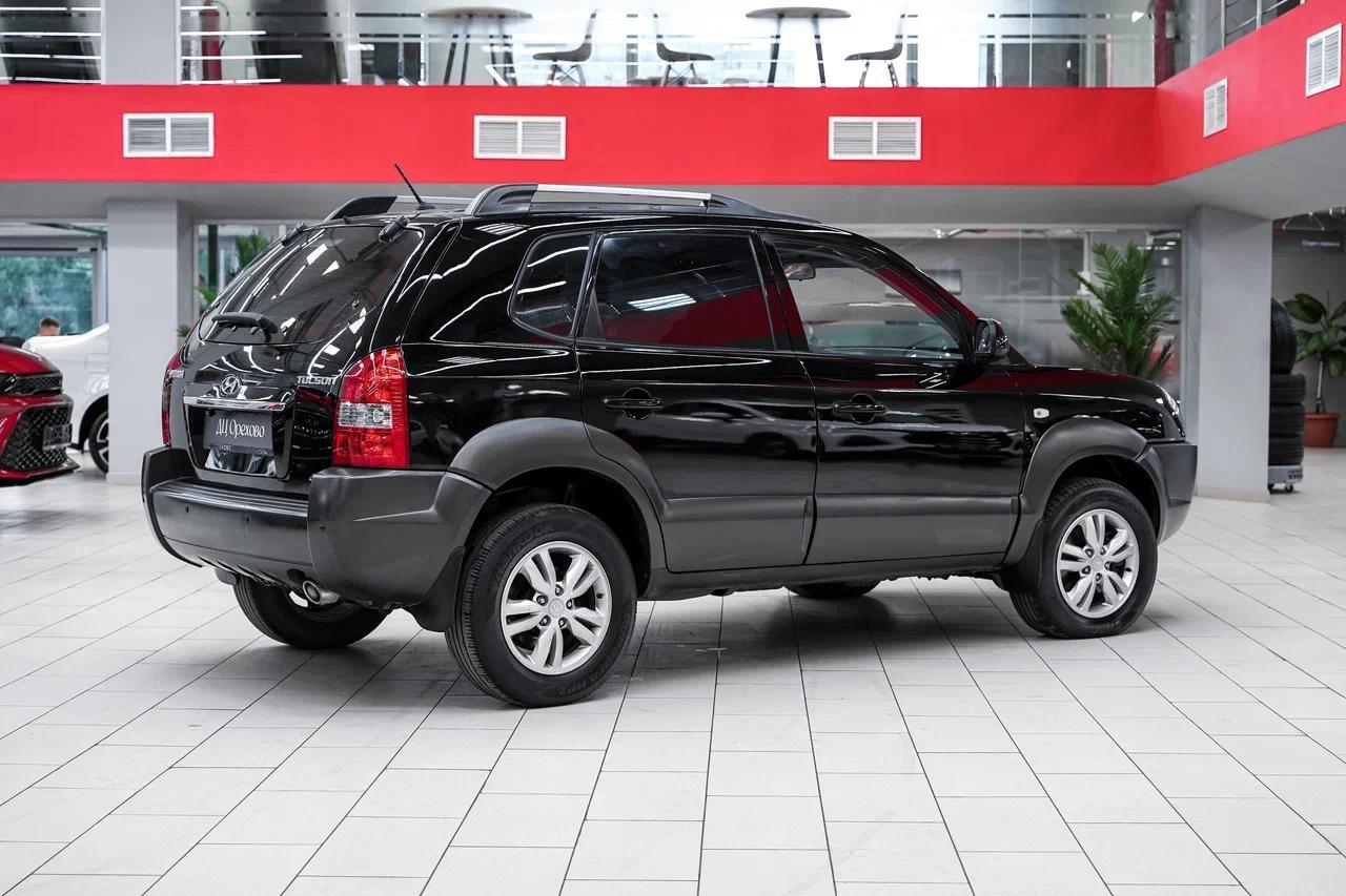 Hyundai Tucson 2008, черный, ДЦ Орехово