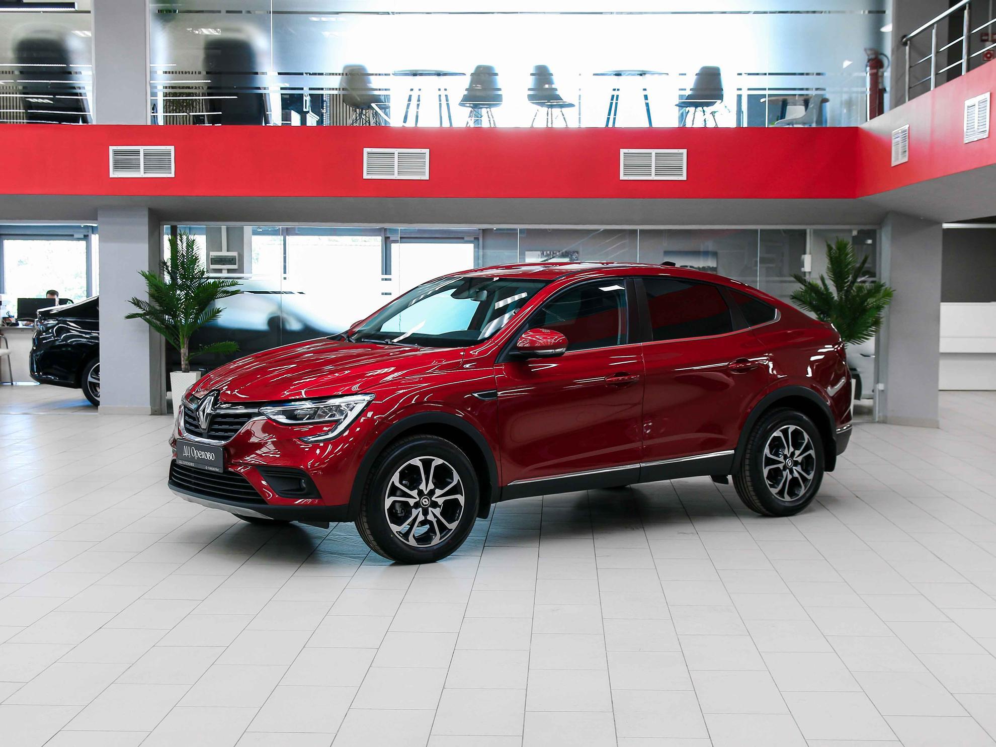 Renault Arkana 2020, красный, ДЦ Орехово