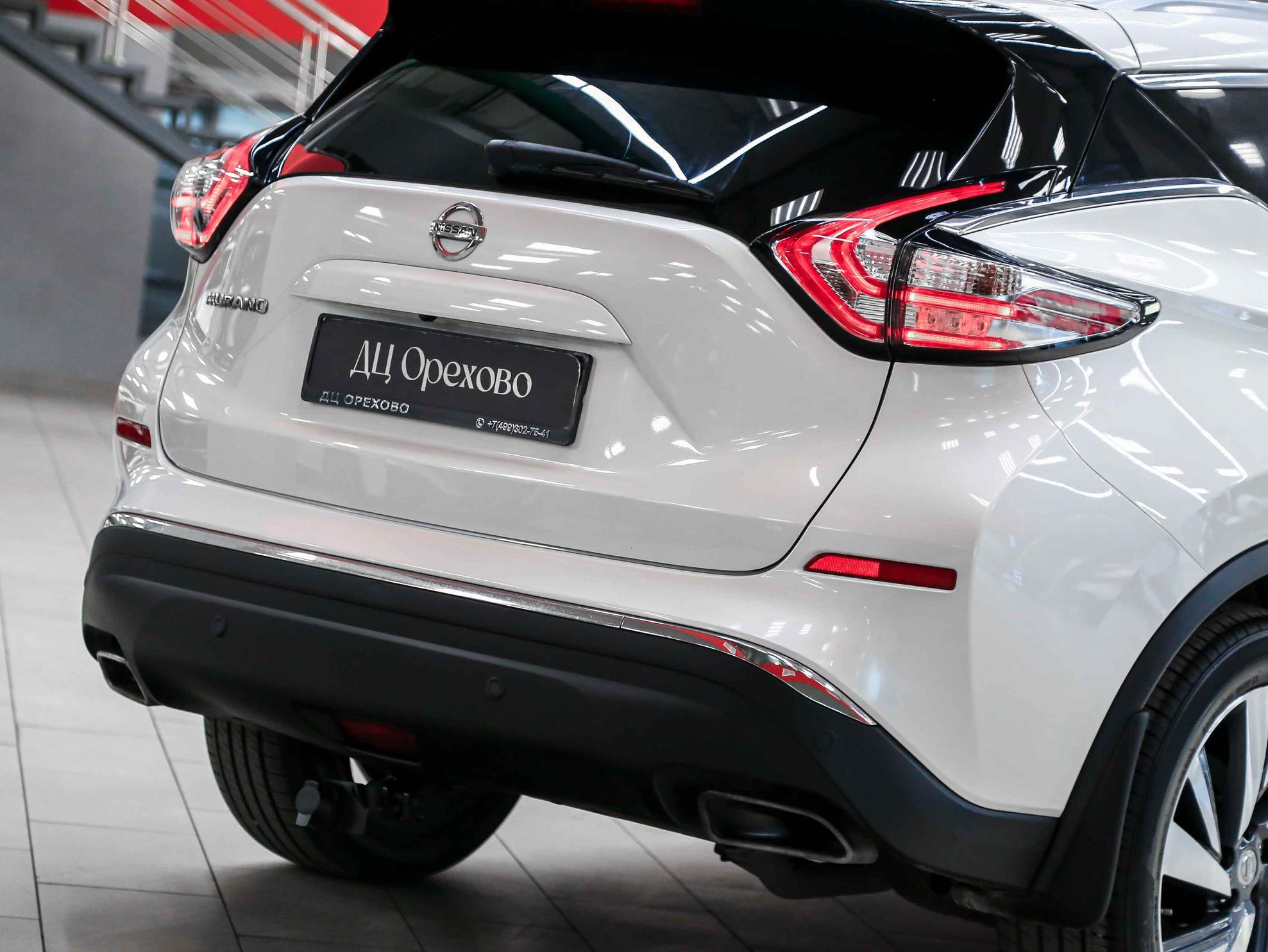 Nissan Murano 2017, белый, ДЦ Орехово