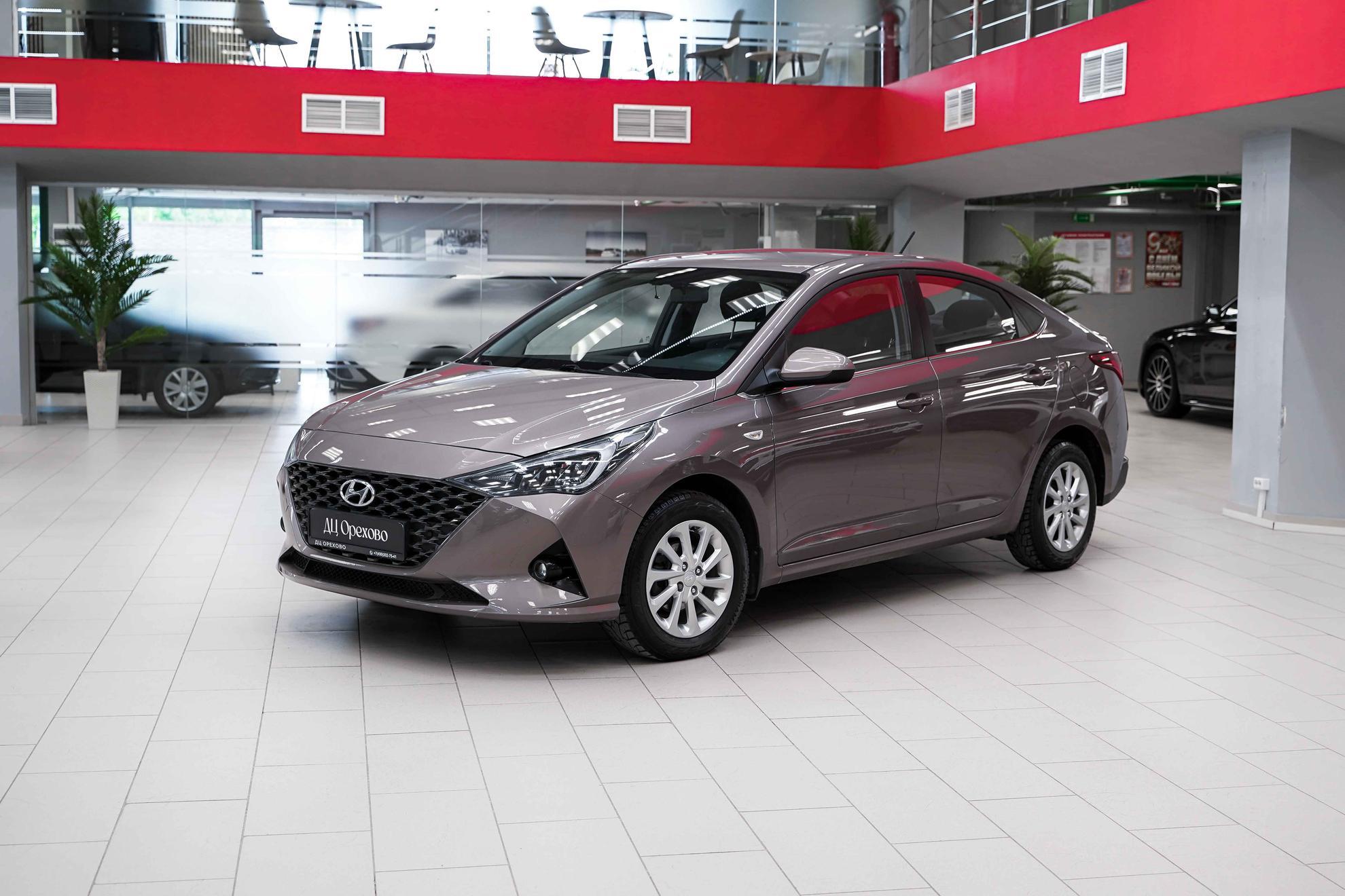 Hyundai Solaris 2020, коричневый, ДЦ Орехово