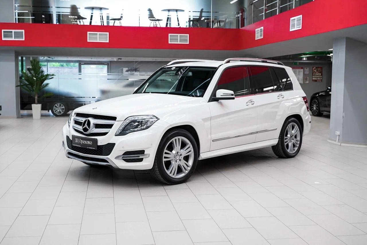 Mercedes-Benz GLK-Класс 2014, белый, ДЦ Орехово
