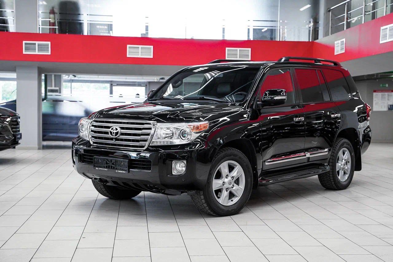 Toyota Land Cruiser 2014, черный, ДЦ Орехово