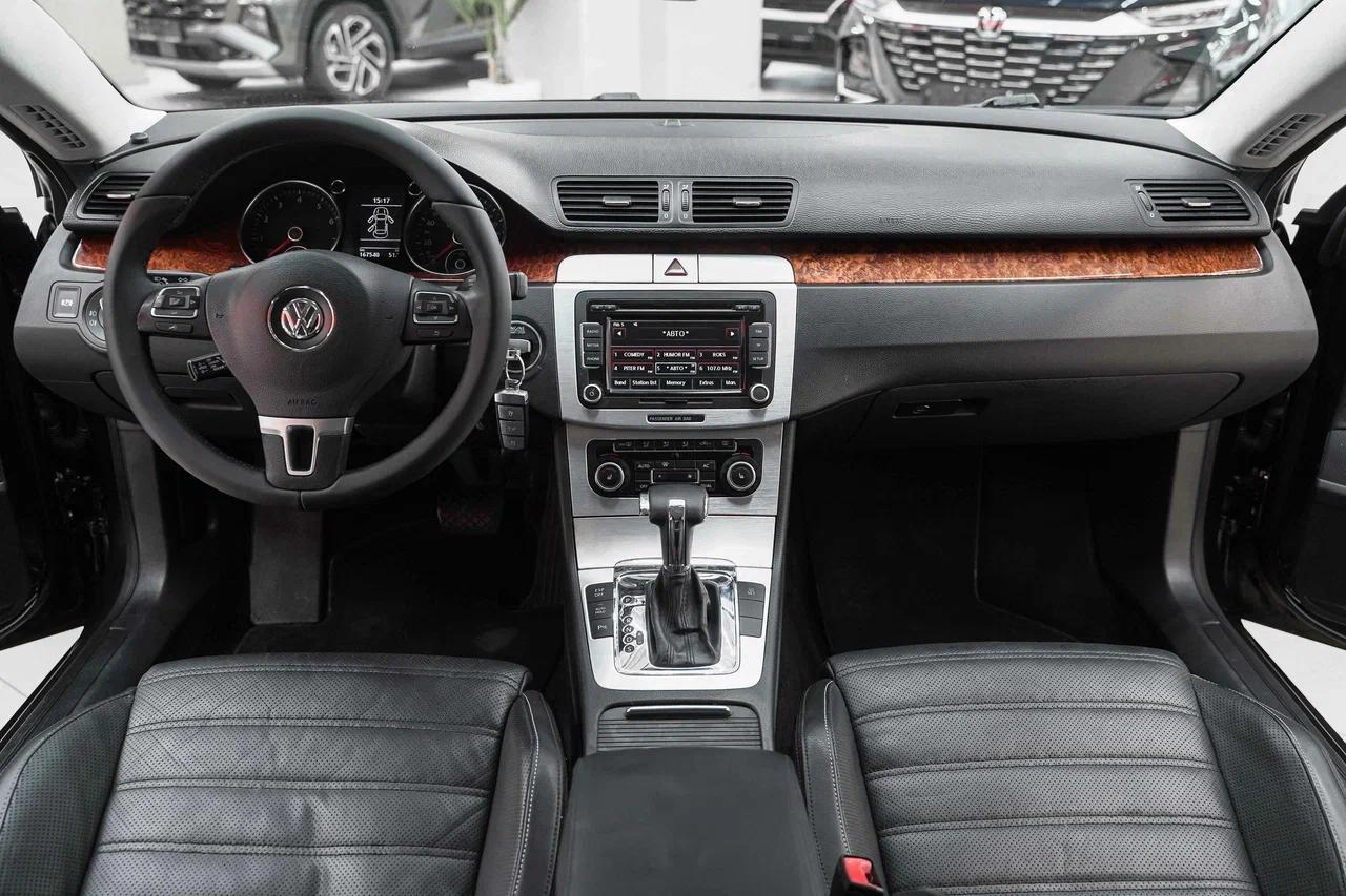 Volkswagen Passat CC 2009, черный, ДЦ Орехово