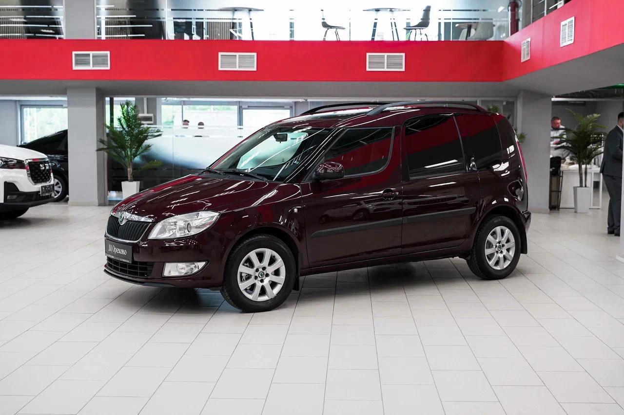 Skoda Roomster 2012, пурпурный, ДЦ Орехово