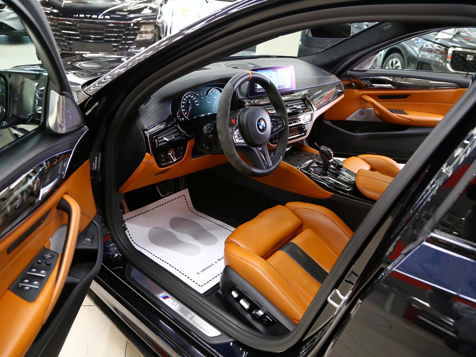 BMW M5 2019, черный, ДЦ Орехово