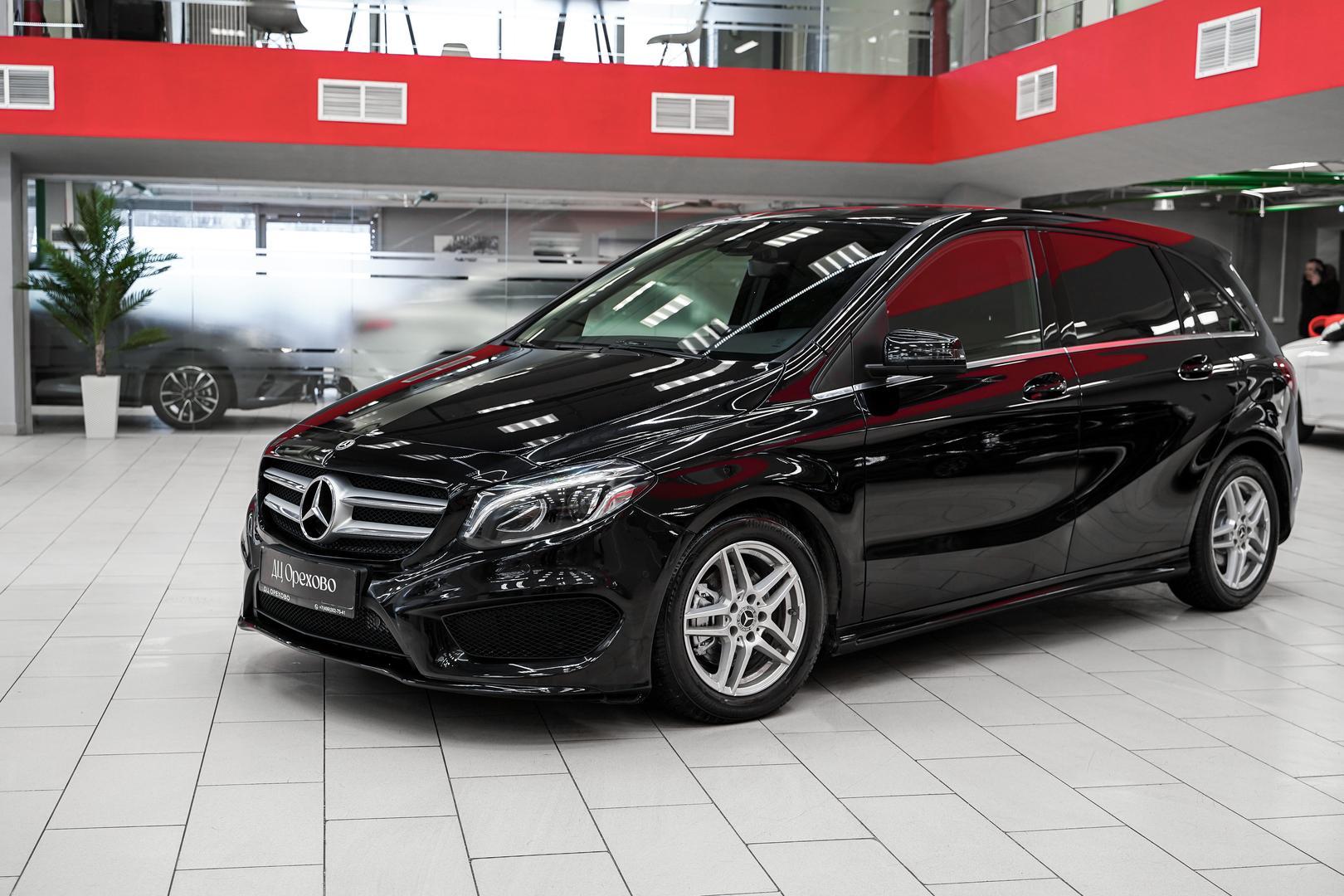 Mercedes-Benz B-Класс 2018, черный, ДЦ Орехово
