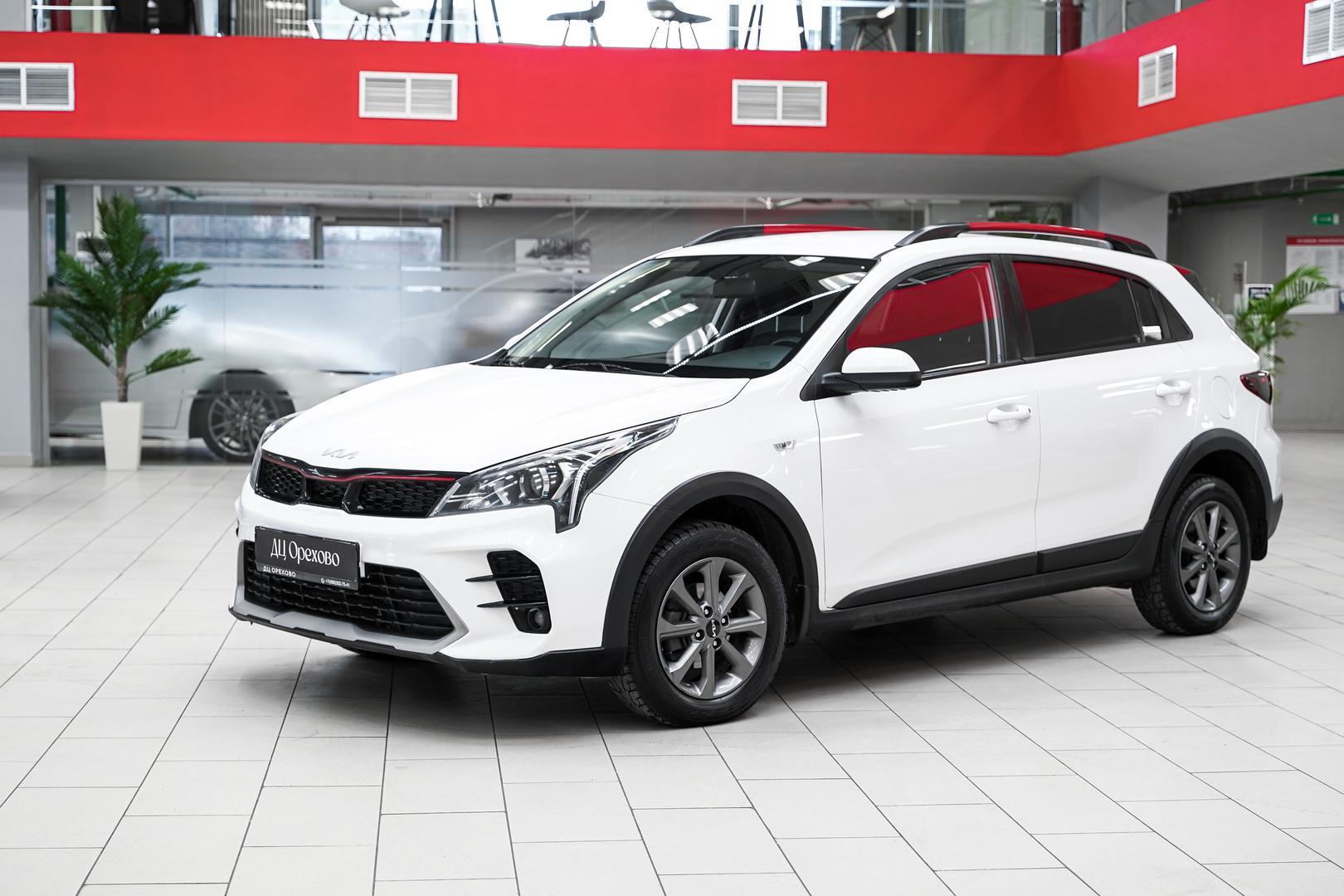 Kia Rio 2021, белый, ДЦ Орехово