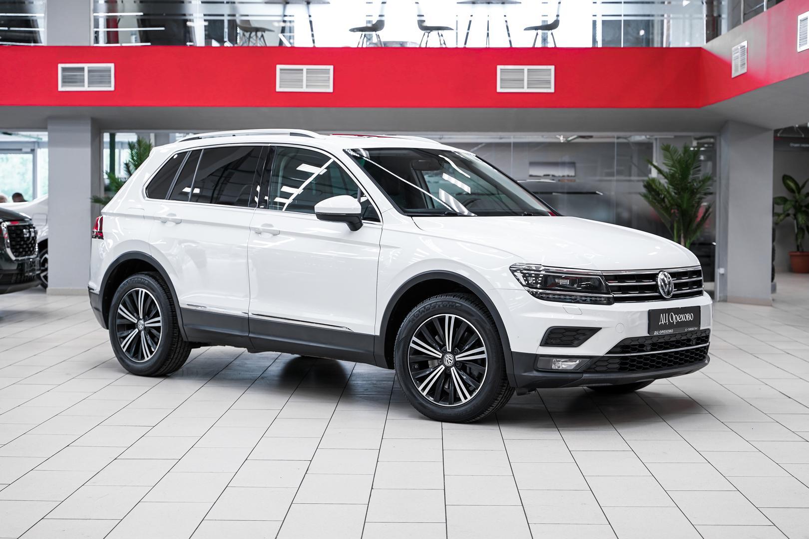 Volkswagen Tiguan 2018, белый, ДЦ Орехово