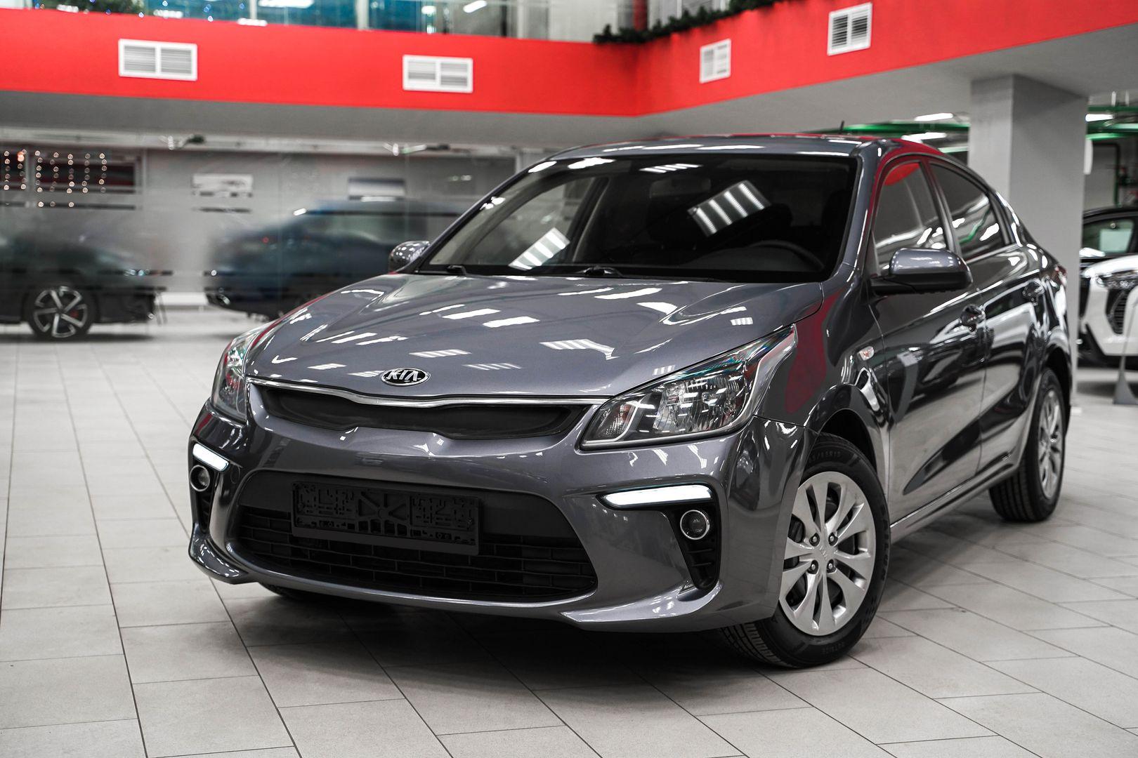 Kia Rio 2018, серый, ДЦ Орехово
