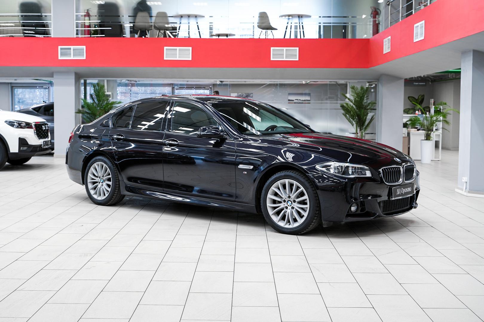 BMW 5 серии 2014, черный, ДЦ Орехово