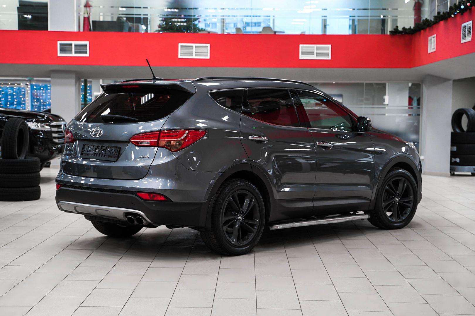 Hyundai Santa Fe 2014, серый, ДЦ Орехово