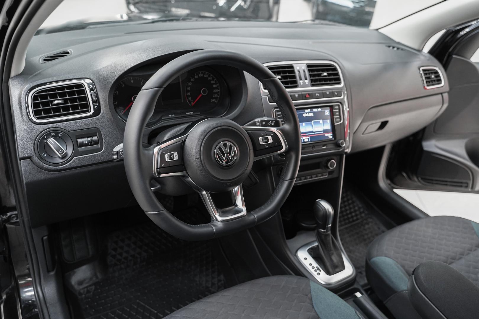 Volkswagen Polo 2019, черный, ДЦ Орехово