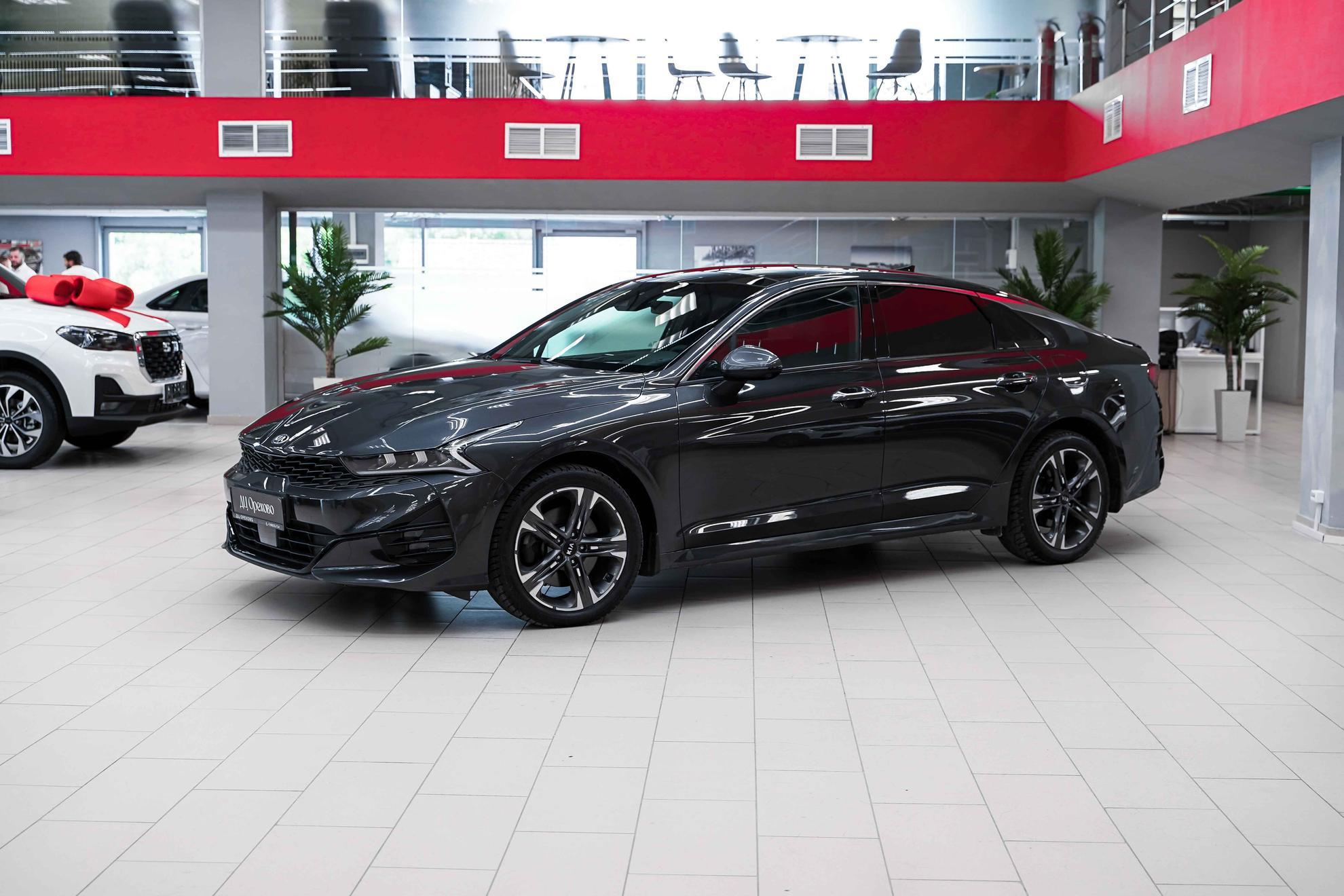 Kia K5 2021, серый, ДЦ Орехово