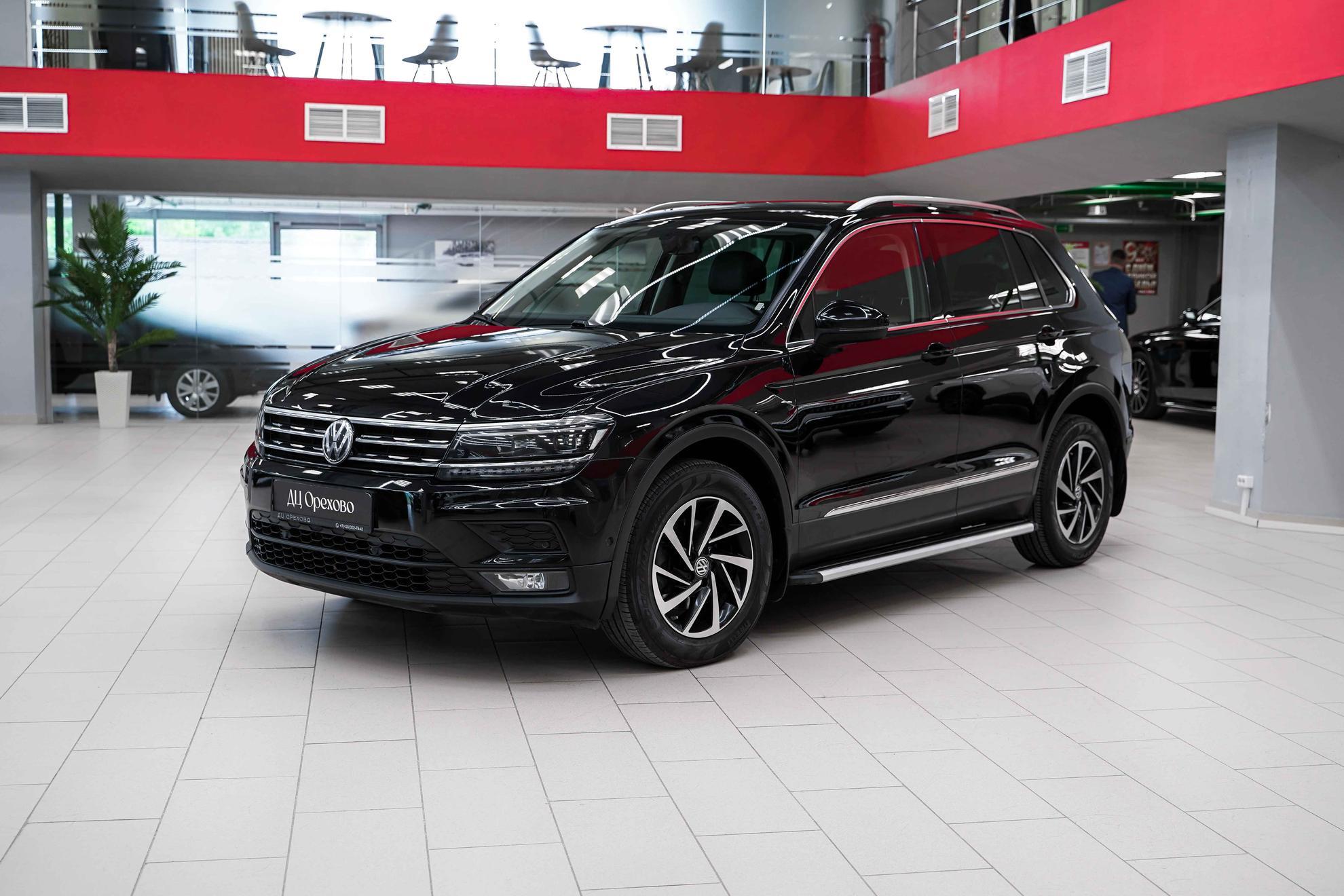 Volkswagen Tiguan 2018, черный, ДЦ Орехово