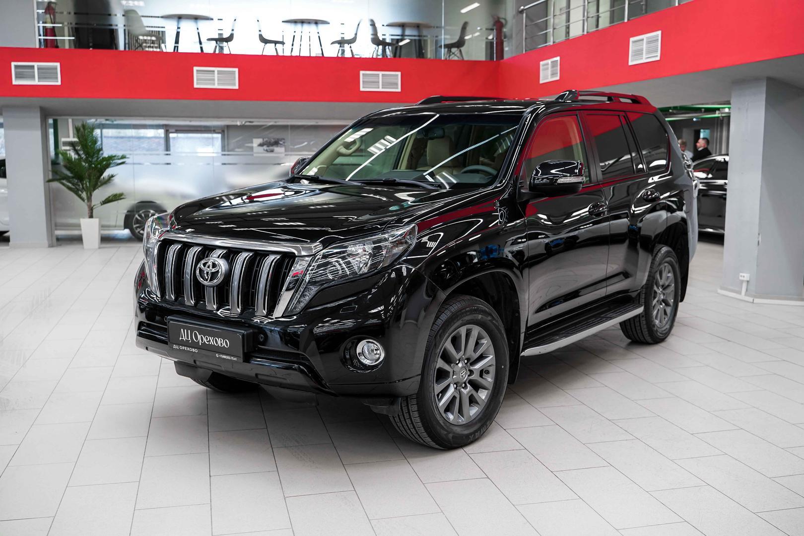 Toyota Land Cruiser Prado 2016, черный, ДЦ Орехово