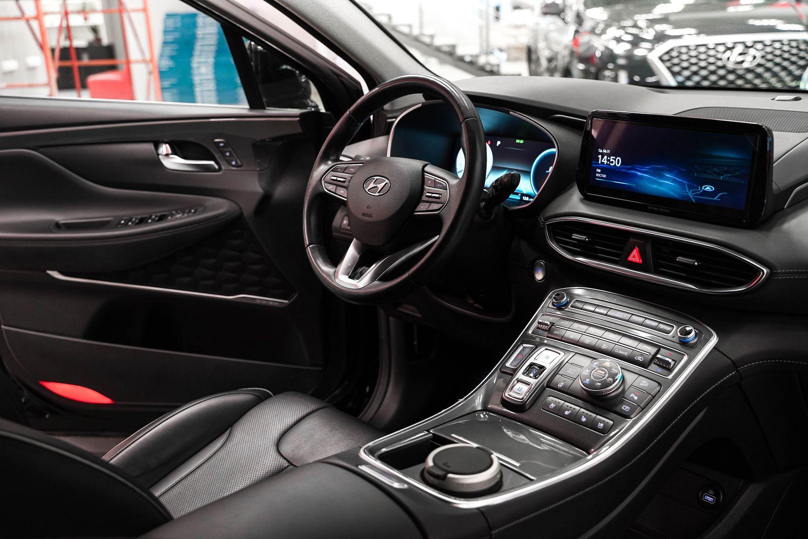 Hyundai Santa Fe 2022, черный, ДЦ Орехово