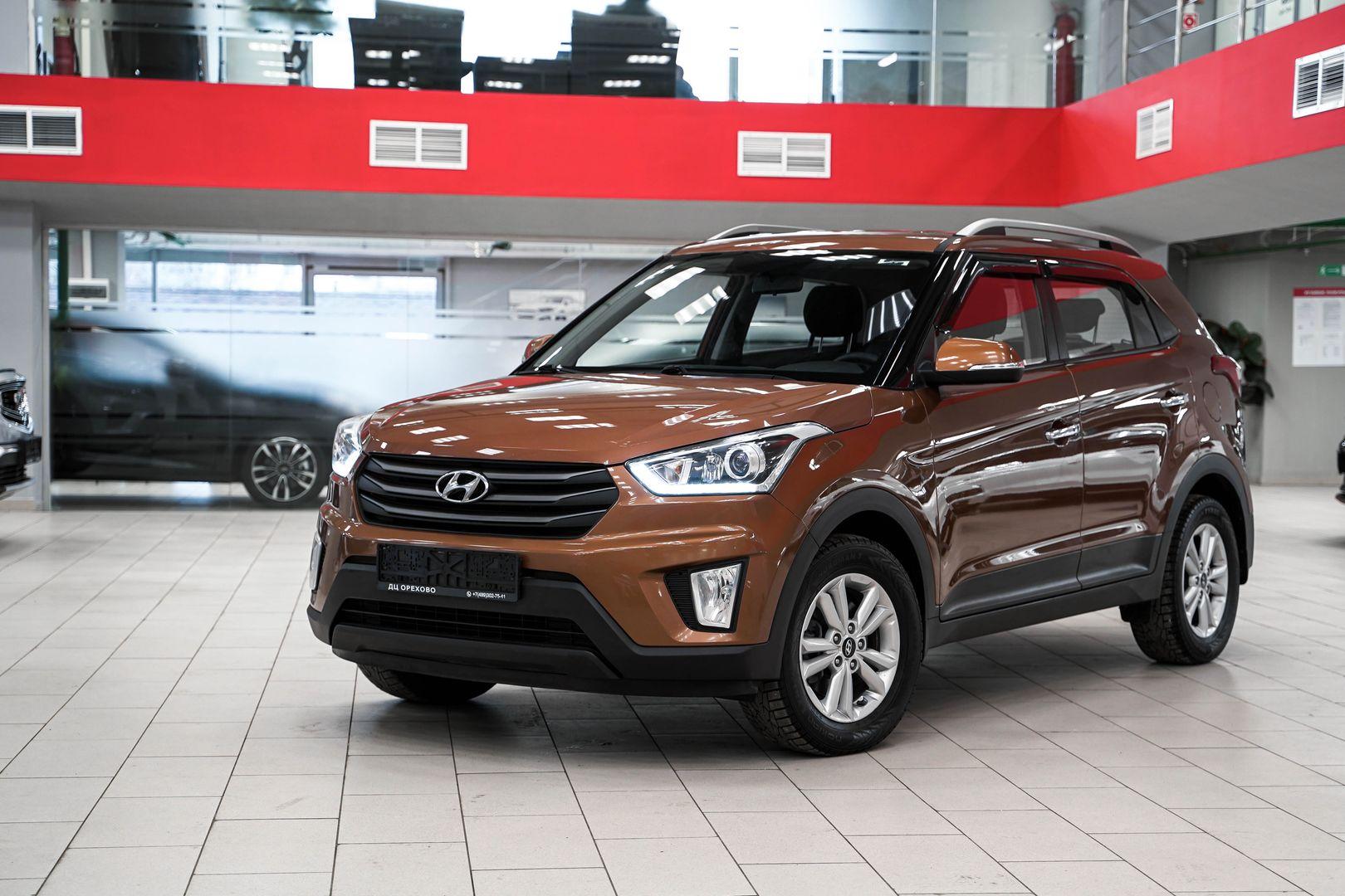 Hyundai Creta 2018, коричневый, ДЦ Орехово