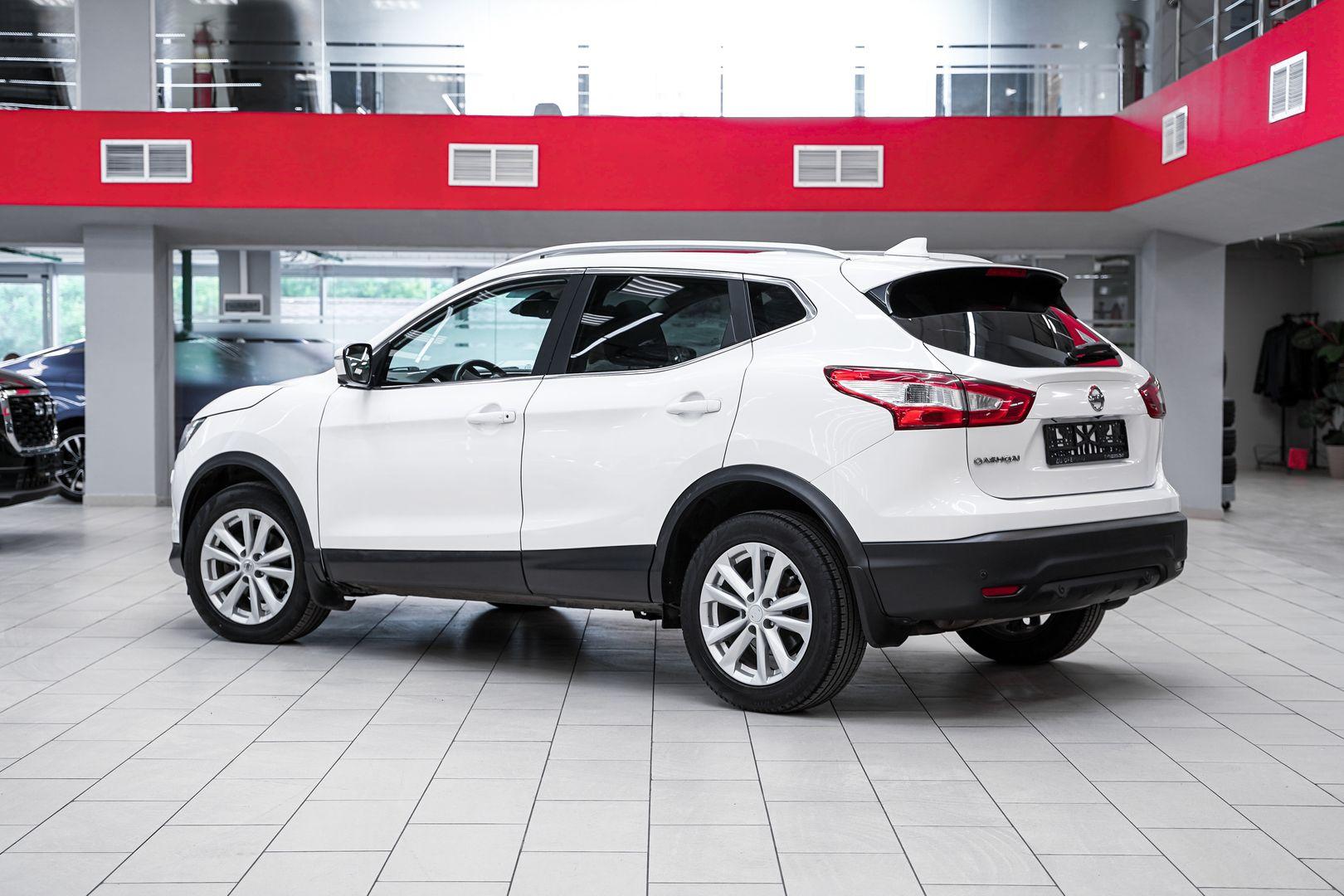 Nissan Qashqai 2017, белый, ДЦ Орехово
