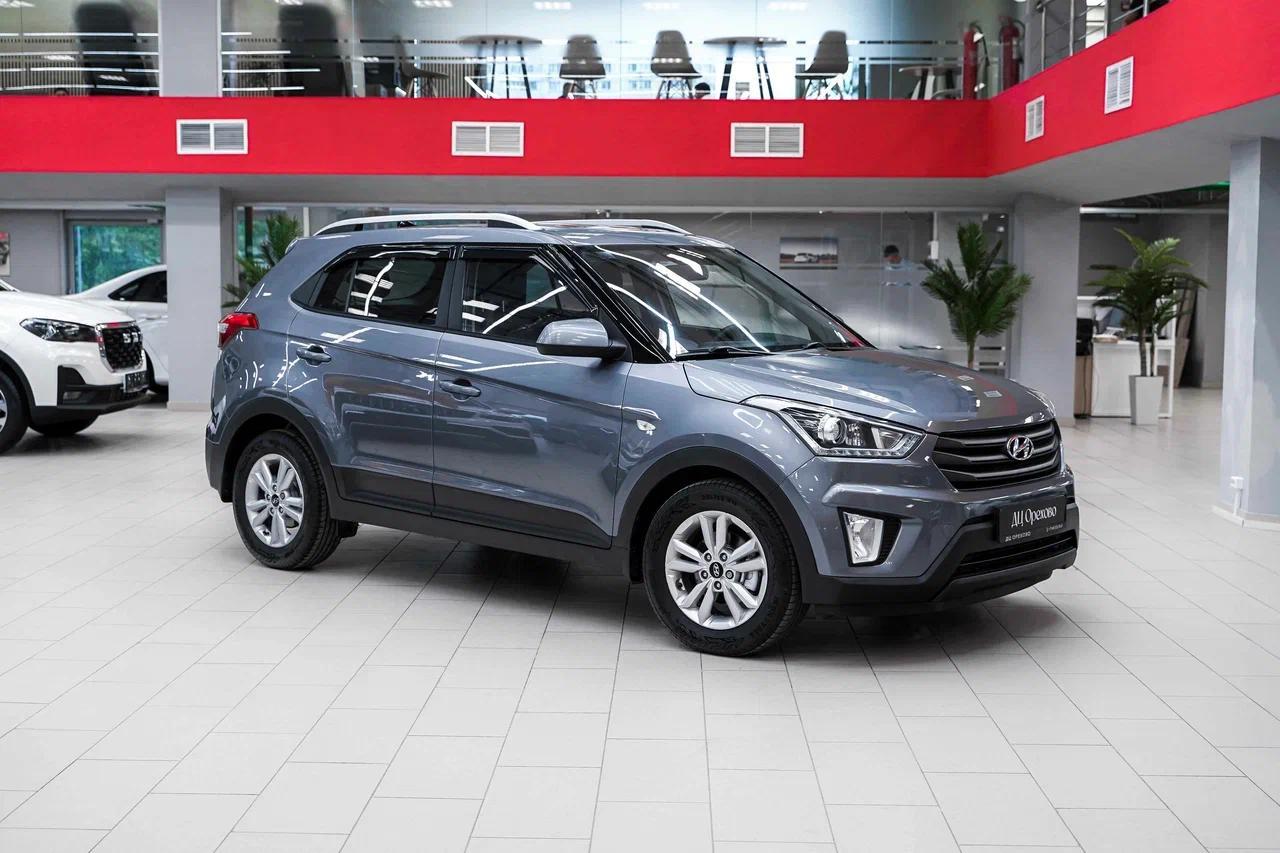 Hyundai Creta 2018, серый, ДЦ Орехово