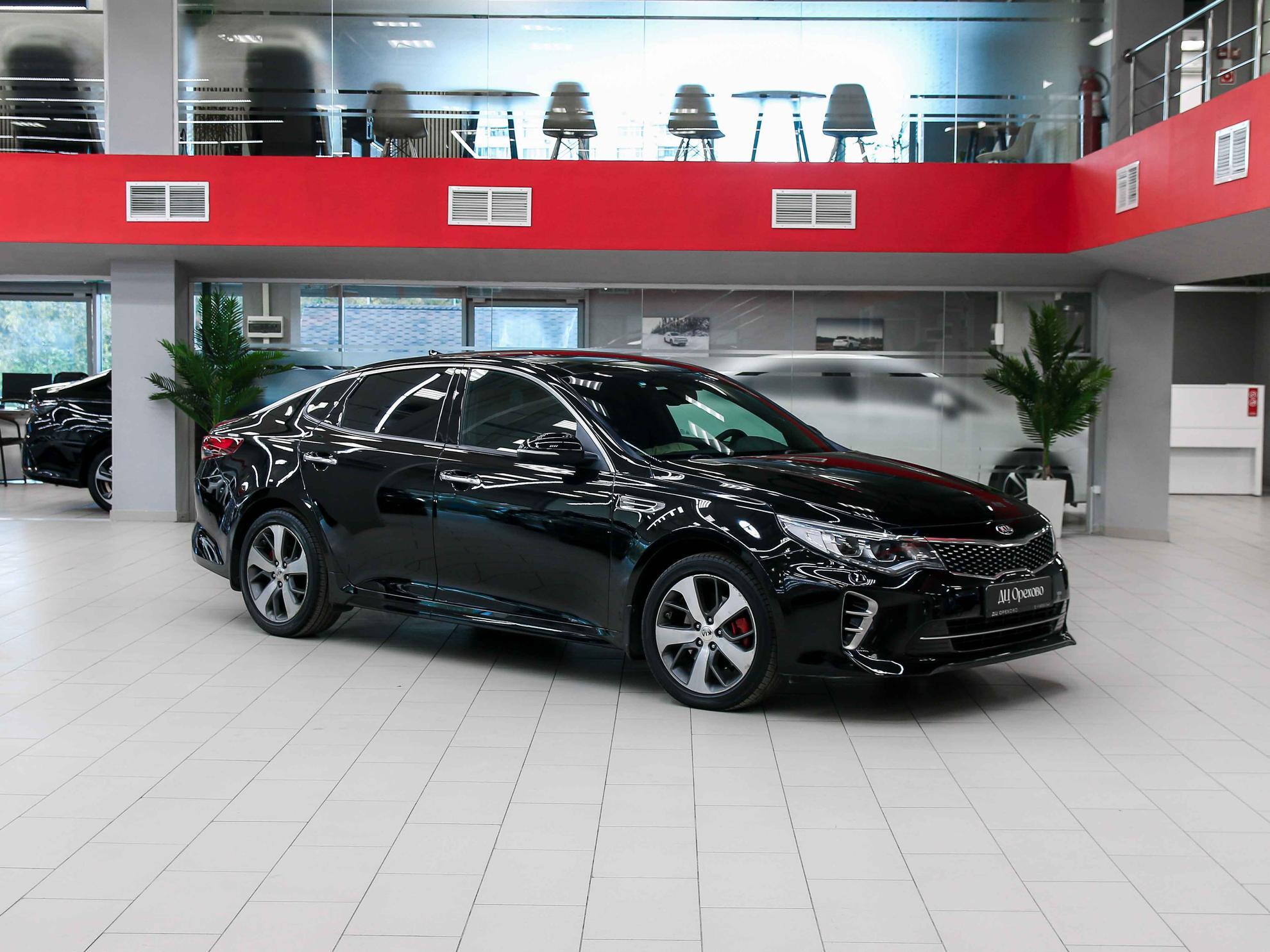 Kia Optima 2017, черный, ДЦ Орехово